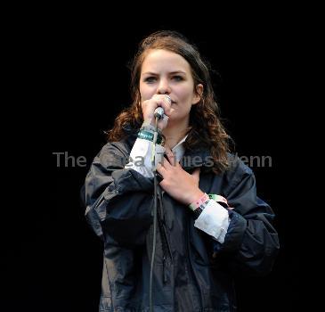 Coco Sumner of I Blame Coco performs at Bestival festival 
Isle of Wight, England.