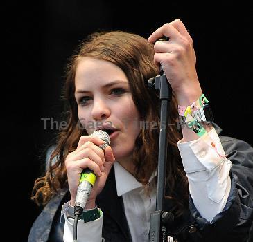 Coco Sumner of I Blame Coco performs at Bestival festival 
Isle of Wight, England.