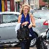 Alex Gerrard returns to her car after going to the hairdressers
Liverpool, England.