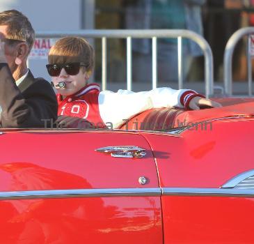 Justin Bieber
 surprises fans ahead of the VMAs, turning up to perform in Downtown Los Angeles
Los Angeles, California.