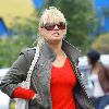 Kerry Katona
 heads back to her car after shopping at Outfit
London, England.