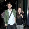 Richard Bacon wearing a green jacket, out and about in Soho with his wife Rebecca McFarlane
London, England. Richard Bacon wearing a green jacket, out and about in Soho with his wife Rebecca McFarlane
London, England.