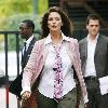 Lynda Carter 
outside the ITV studios
London, England.