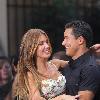 Audrina Patridge and Mario Lopez performing a dance routine at The Grove
Los Angeles, California.