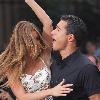 Audrina Patridge and Mario Lopez performing a dance routine at The Grove
Los Angeles, California.