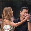 Audrina Patridge and Mario Lopez performing a dance routine at The Grove
Los Angeles, California.