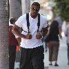 DeAndre Jordan 
walking through Beverly Hills
Los Angeles, California.