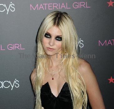 Taylor Momsen at the  'Material Girl' collection launch held at Macy's Herald Square.
New York City, USA.