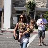 Jessica Alba was spotted shopping for children's clothes in Beverly Hills 
Los Angeles, USA.