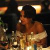 Amelle Berrabah from the Sugarbabes is seen having dinner 
with Tom Benn at the Mayfair Hotel.
London, England.