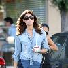 Ashley Greene
 leaving Pinkberry after gettting a frozen yogurt.
Los Angeles, California - 01.10.10
Mandatory Credit:IANS- WENN