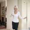 Helen Mirren
 working out at home on a Nintendo Wii-Fit. The actress has been lined up for the brand�s Christmas campain
UK - October 2010

IANS-WENN