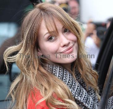 Hilary Duff 
departs the Byron & Tracey salon in Beverly Hills
Los Angeles, California.