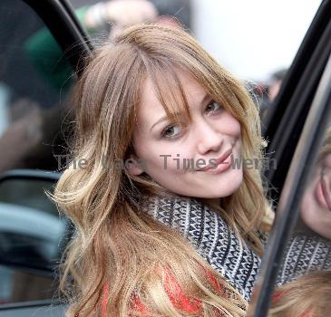 Hilary Duff 
departs the Byron & Tracey salon in Beverly Hills
Los Angeles, California.