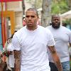 Chris Brown shopping at the Grove
Los Angeles, California.