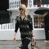 Claudia Schiffer seen after taking her child to schoolLondon.