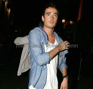 Jack Tweed  leaving Alto Night Club in Soho.
London, England - 07.10.10IANS-WENN