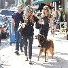 Amanda Seyfried out and about walking her dog with a friend in Glendale.
Los Angeles, California.