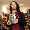 Russell Brand 
meets fans and signs copies of his new book �Booky Wooky 2� at Liverpool Waterstones bookstore.
Liverpool, England.