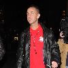 Mike Sorrentino aka The Situation out shopping at the Grove with a �Dancing with the Stars� logo shaved into the back of his headLos Angeles.