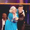 Ann Widdecombe and Anton du Beke are in front of the judges on �Strictly Come Dancing�. Shown on BBC1.England