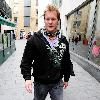 WWE Superstar Chris Jericho signs copies of his latest album �Chasing The Grail� with heavy metal band �Fozzy� at the Wrestlemania Store in St. Stephen�s Green Shopping Centre
Dublin, Ireland.