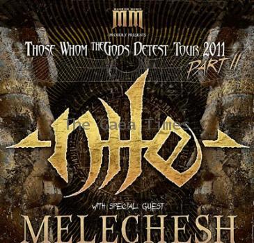 Nile and Melechesh to tour Europe