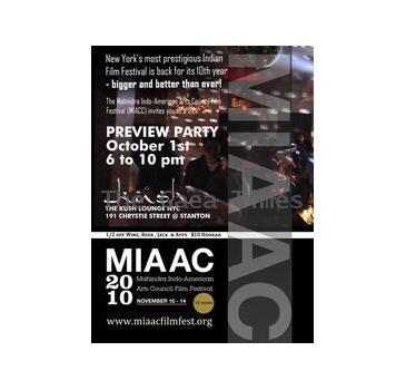 MIAAC Celebrates 10th Anniversary of Film Festival at Preview Party on Oct. 1