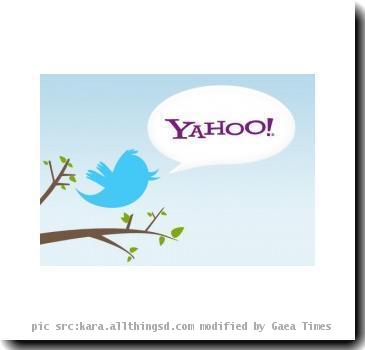 Yahoo,Twitter