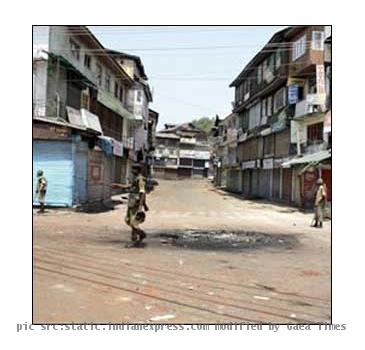 Curfew in Hyderabad