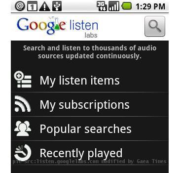 Google Listen