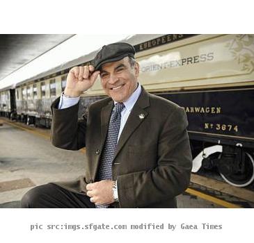 David Suchet on Orient Express