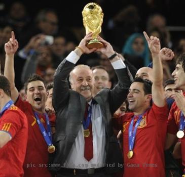 Spain win World Cup