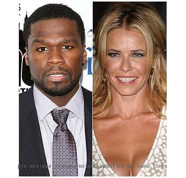 Chelsea Handler and 50 Cent