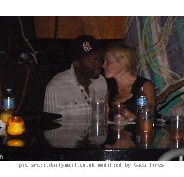 Chelsea Handler and 50 Cent