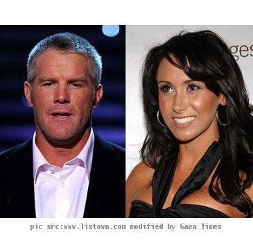 Brett Favre Jenn Sterger