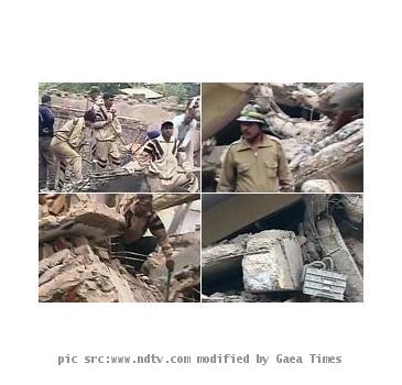 New Delhi Building collapse