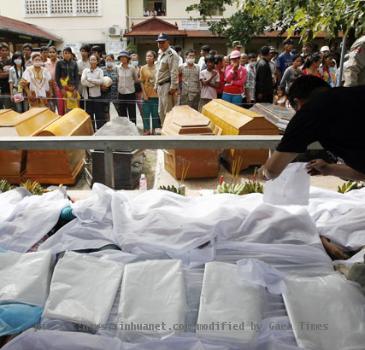 Cambodia Stampede