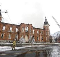 provo tabernacle fire