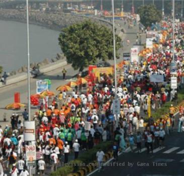 Mumbai Marathon 2011