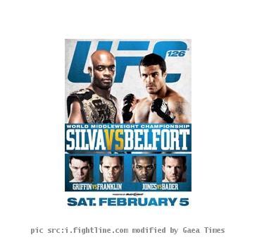 ufc 126 fight card