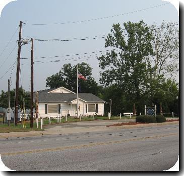 The Burnetttown Town Hall building