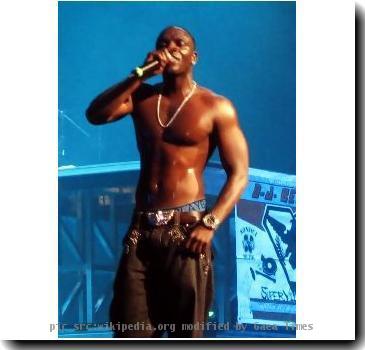 Akon at the Verizon Wireless Amphitheatre in Charlotte, North Carolina, United States