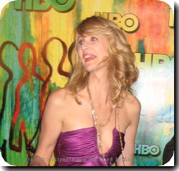 Actres Laura Dern at Post-Emmys Party in 2008