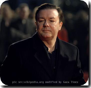 Ricky Gervais at the 2007 BAFTAs