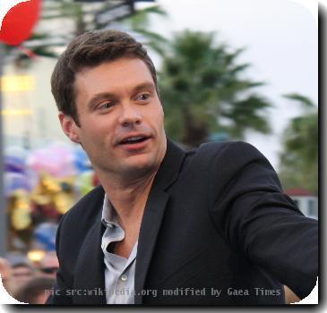 Host of American Idol, and numerous other radio and television programs, Ryan Seacrest.