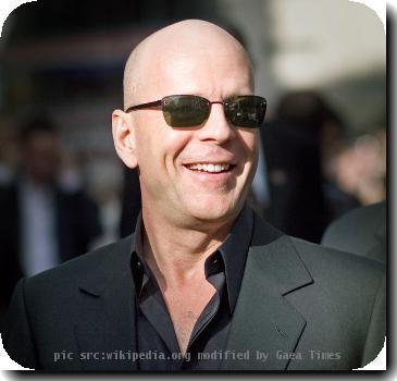 Bruce Willis at a