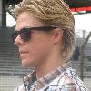 Derek Hough at the Indianapolis Motor Speedway during Carb Day for the 2009 Indianapolis 500.