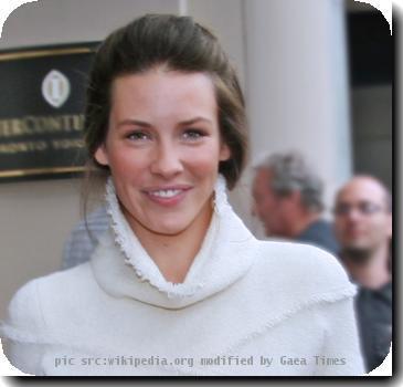 Evangeline Lilly at the 2008 Toronto International Film Festival