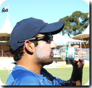 Gautam Gambhir at Adelaide Oval